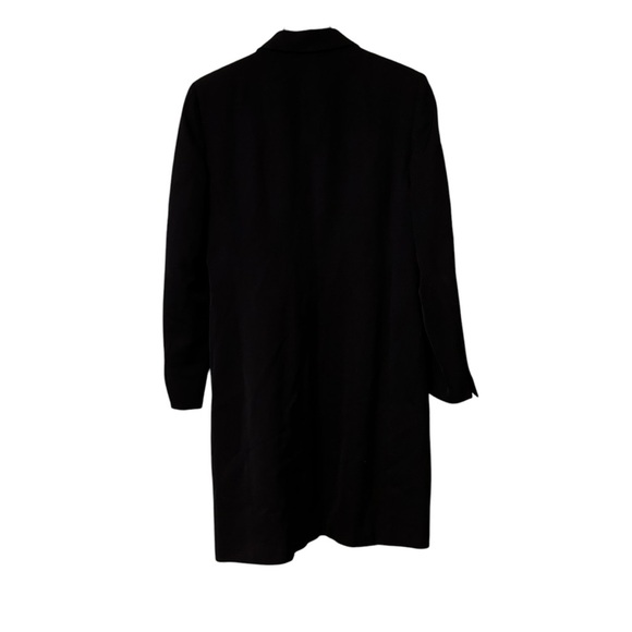 Vintage Hawksley and Wight Women’s 100% Wool Jacket Blazer Black Size 6 - Picture 3 of 6